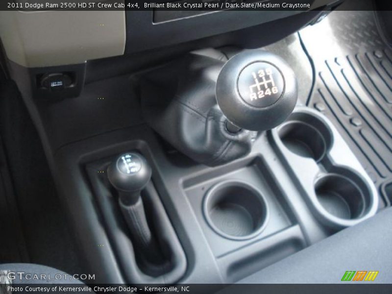  2011 Ram 2500 HD ST Crew Cab 4x4 6 Speed Manual Shifter