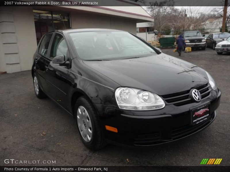Black Uni / Anthracite 2007 Volkswagen Rabbit 4 Door