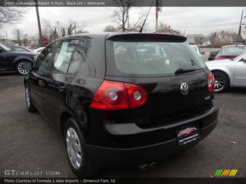 Black Uni / Anthracite 2007 Volkswagen Rabbit 4 Door