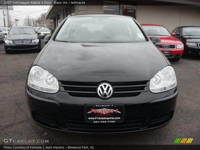 Black Uni / Anthracite 2007 Volkswagen Rabbit 4 Door