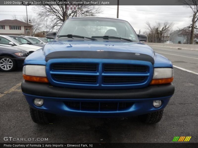 Intense Blue Pearl / Agate 1999 Dodge Dakota Sport Extended Cab 4x4