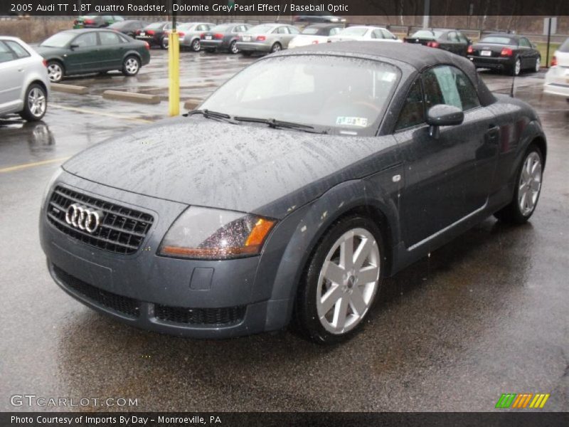 Dolomite Grey Pearl Effect / Baseball Optic 2005 Audi TT 1.8T quattro Roadster