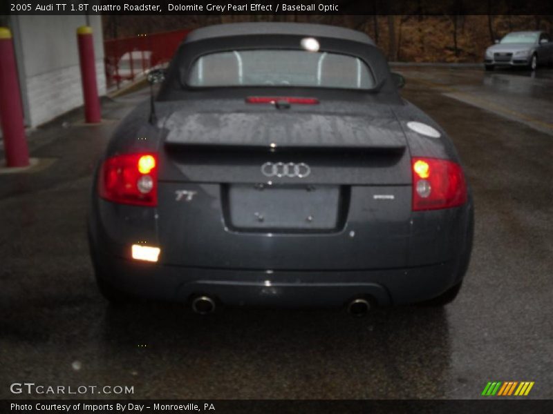 Dolomite Grey Pearl Effect / Baseball Optic 2005 Audi TT 1.8T quattro Roadster