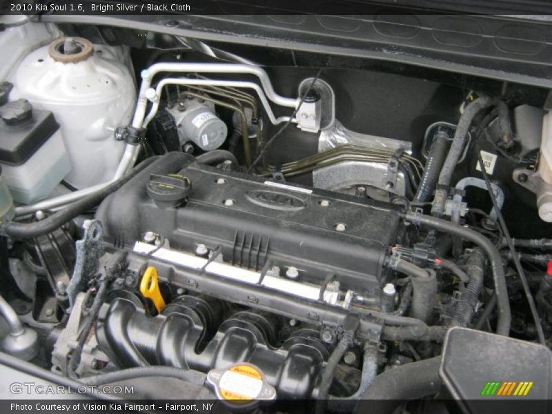  2010 Soul 1.6 Engine - 1.6 Liter DOHC 16-Valve CVVT 4 Cylinder