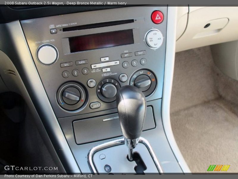 Deep Bronze Metallic / Warm Ivory 2008 Subaru Outback 2.5i Wagon
