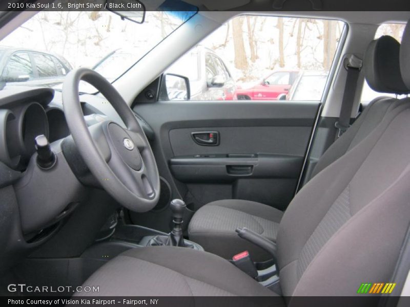  2010 Soul 1.6 Black Cloth Interior