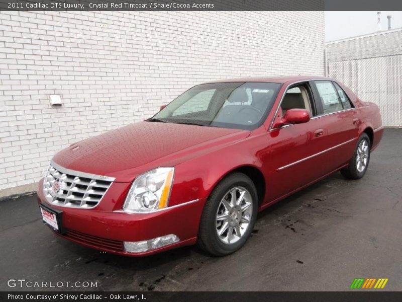 Front 3/4 View of 2011 DTS Luxury