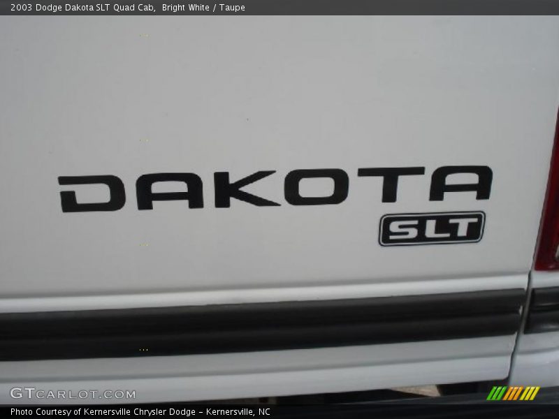  2003 Dakota SLT Quad Cab Logo