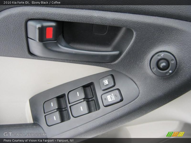 Ebony Black / Coffee 2010 Kia Forte EX