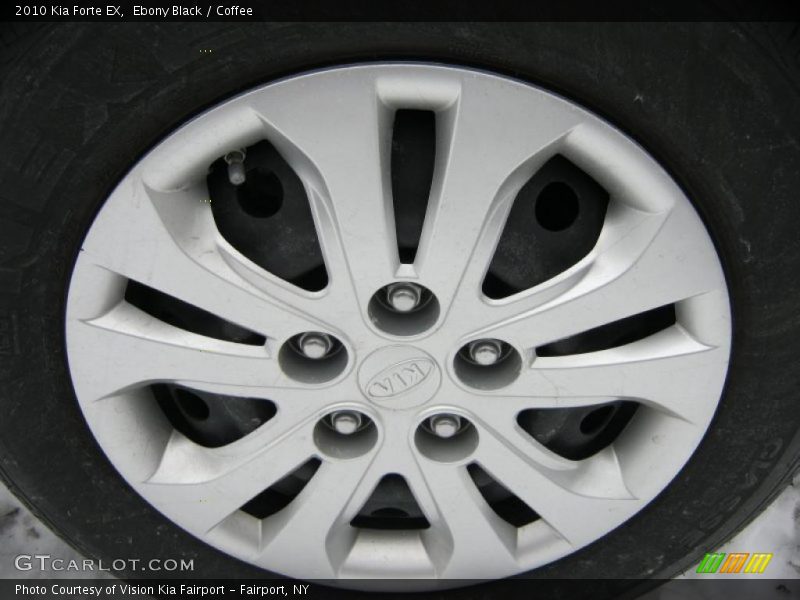 Ebony Black / Coffee 2010 Kia Forte EX