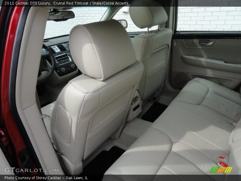 Crystal Red Tintcoat / Shale/Cocoa Accents 2011 Cadillac DTS Luxury