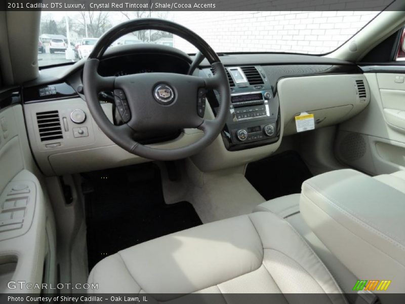 Dashboard of 2011 DTS Luxury