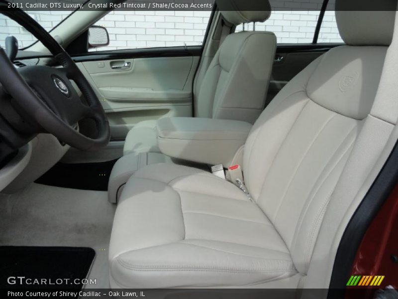  2011 DTS Luxury Shale/Cocoa Accents Interior