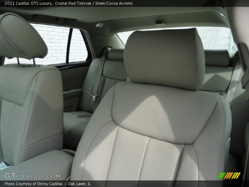 Crystal Red Tintcoat / Shale/Cocoa Accents 2011 Cadillac DTS Luxury