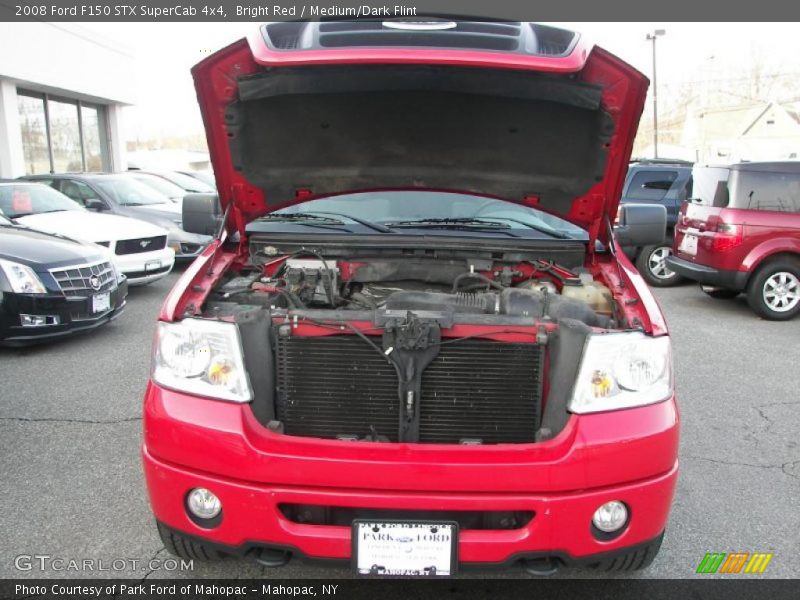 Bright Red / Medium/Dark Flint 2008 Ford F150 STX SuperCab 4x4