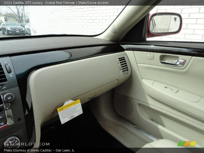 Crystal Red Tintcoat / Shale/Cocoa Accents 2011 Cadillac DTS Luxury