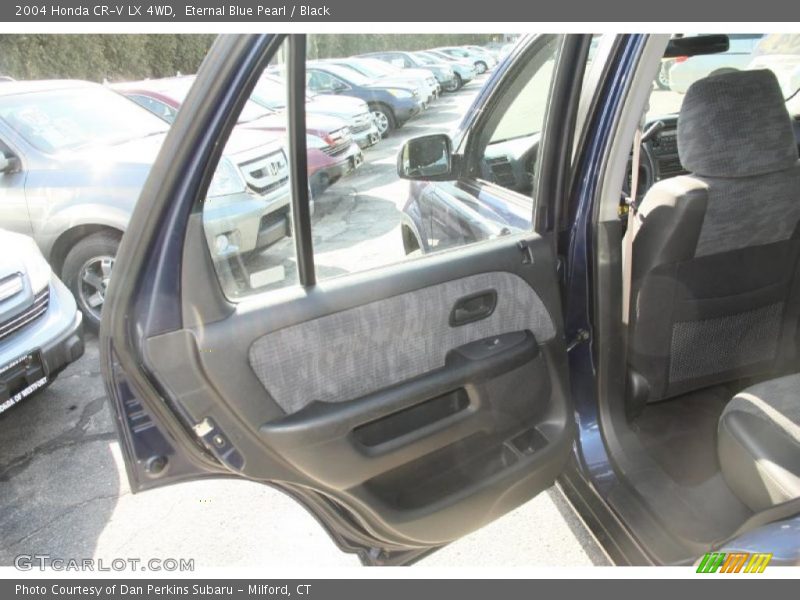Eternal Blue Pearl / Black 2004 Honda CR-V LX 4WD