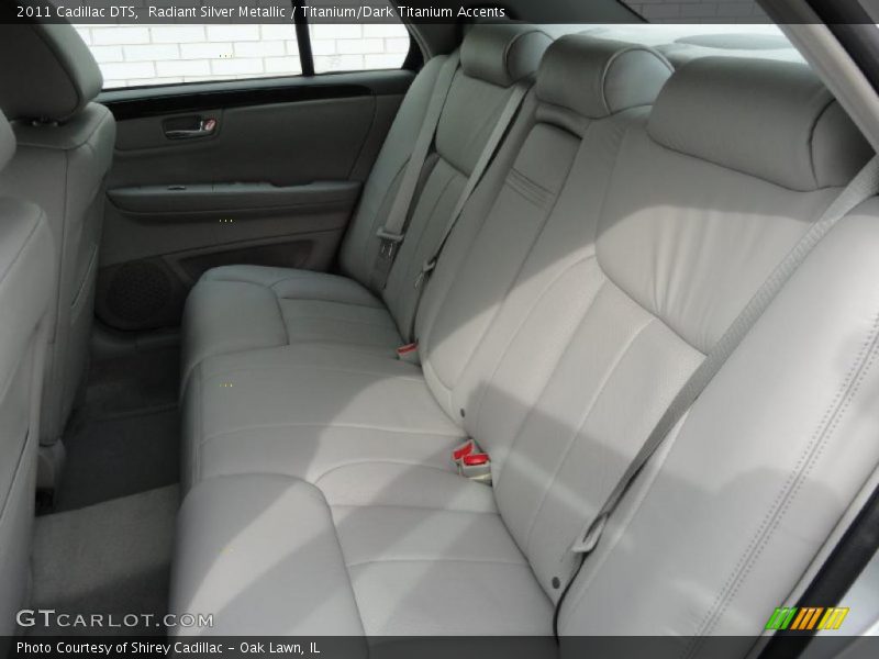 Radiant Silver Metallic / Titanium/Dark Titanium Accents 2011 Cadillac DTS