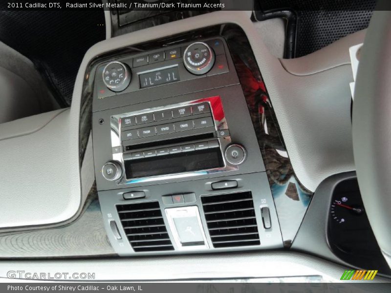 Radiant Silver Metallic / Titanium/Dark Titanium Accents 2011 Cadillac DTS