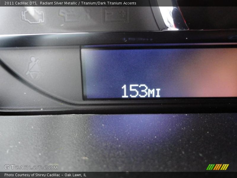 Radiant Silver Metallic / Titanium/Dark Titanium Accents 2011 Cadillac DTS