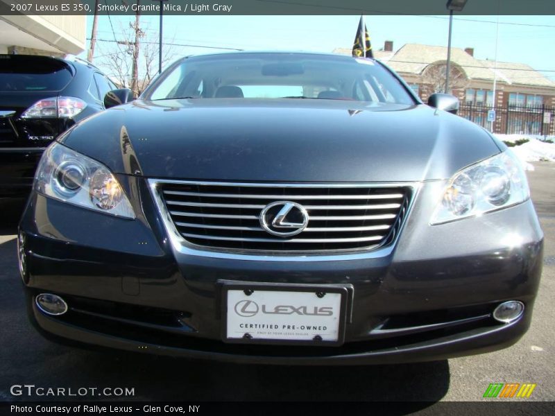 Smokey Granite Mica / Light Gray 2007 Lexus ES 350