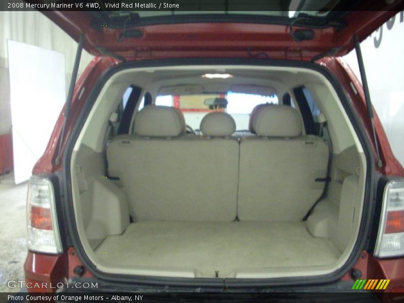 Vivid Red Metallic / Stone 2008 Mercury Mariner V6 4WD