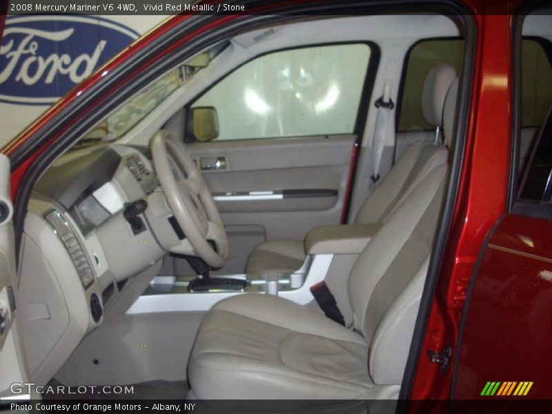 Vivid Red Metallic / Stone 2008 Mercury Mariner V6 4WD