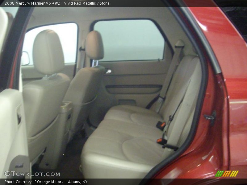 Vivid Red Metallic / Stone 2008 Mercury Mariner V6 4WD