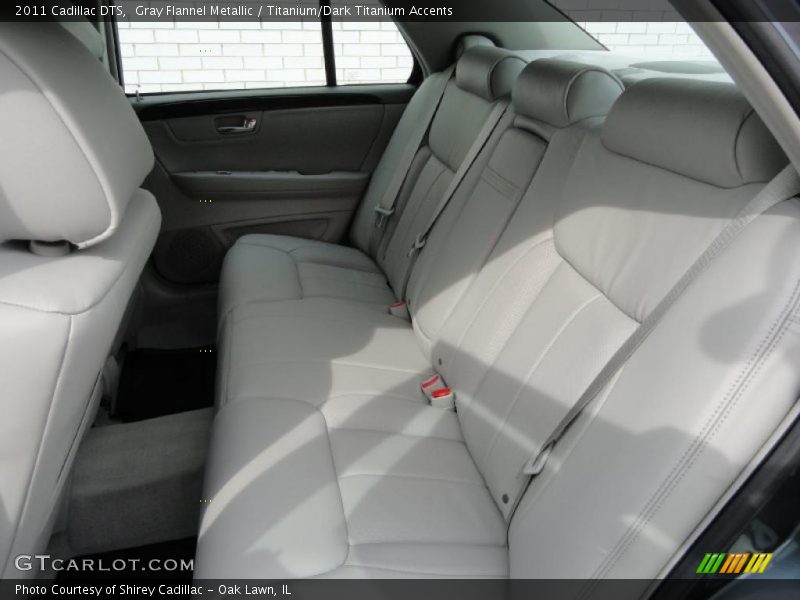 Gray Flannel Metallic / Titanium/Dark Titanium Accents 2011 Cadillac DTS