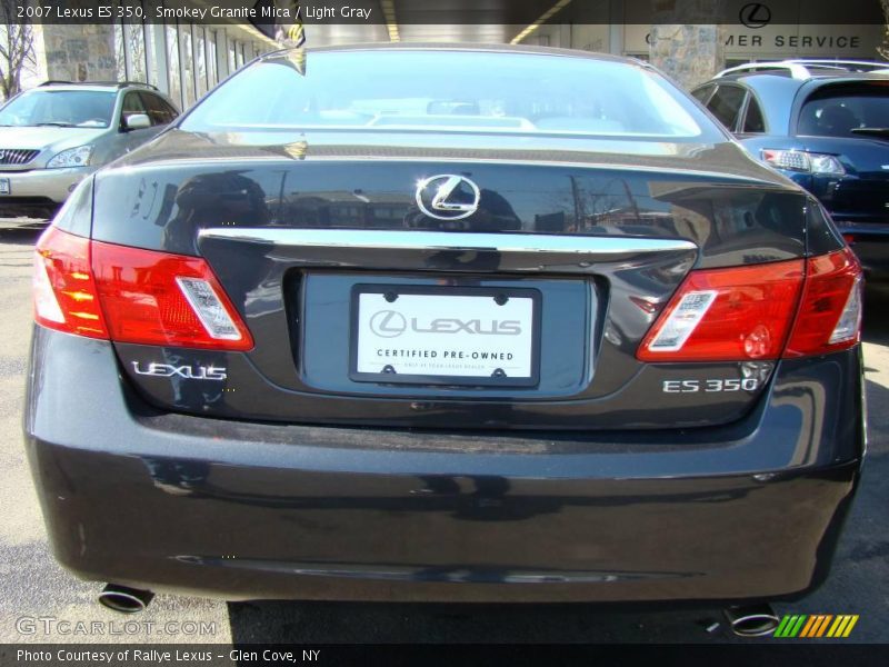 Smokey Granite Mica / Light Gray 2007 Lexus ES 350