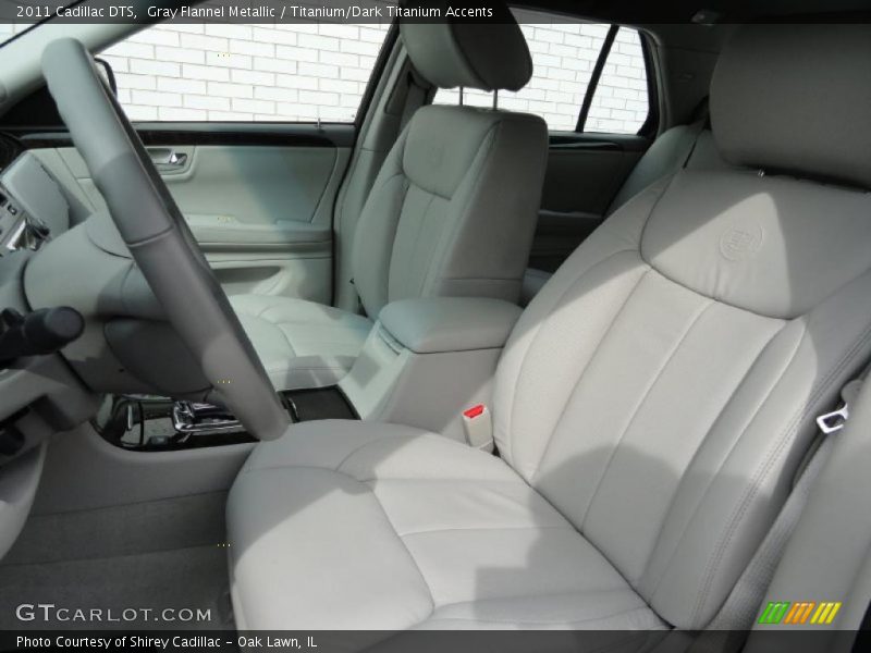 Gray Flannel Metallic / Titanium/Dark Titanium Accents 2011 Cadillac DTS