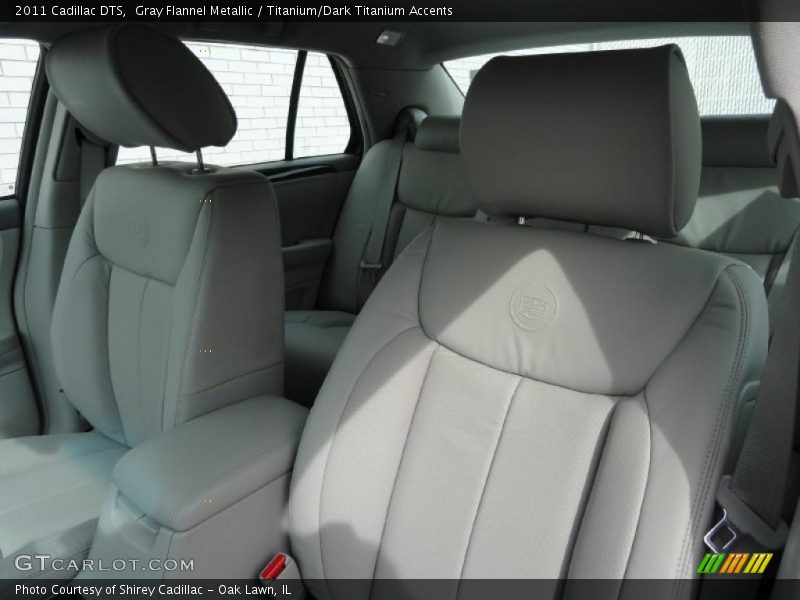 Gray Flannel Metallic / Titanium/Dark Titanium Accents 2011 Cadillac DTS