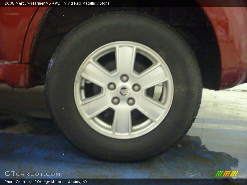 Vivid Red Metallic / Stone 2008 Mercury Mariner V6 4WD