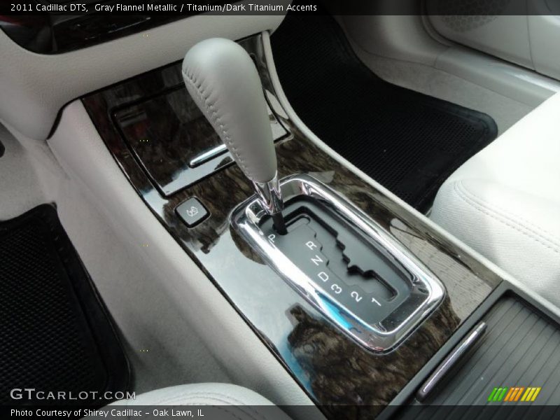 Gray Flannel Metallic / Titanium/Dark Titanium Accents 2011 Cadillac DTS
