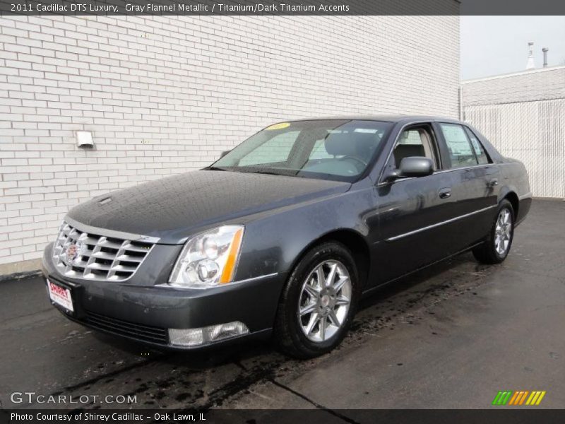 Front 3/4 View of 2011 DTS Luxury