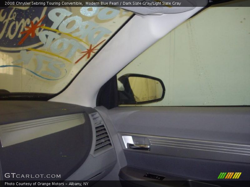 Modern Blue Pearl / Dark Slate Gray/Light Slate Gray 2008 Chrysler Sebring Touring Convertible