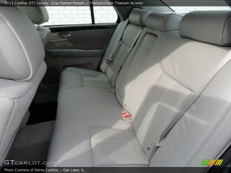 Gray Flannel Metallic / Titanium/Dark Titanium Accents 2011 Cadillac DTS Luxury