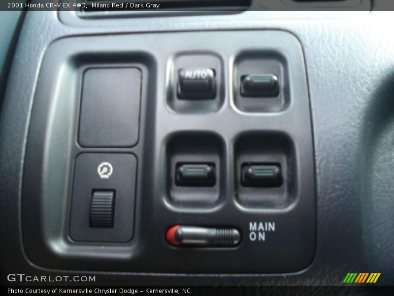 Milano Red / Dark Gray 2001 Honda CR-V EX 4WD