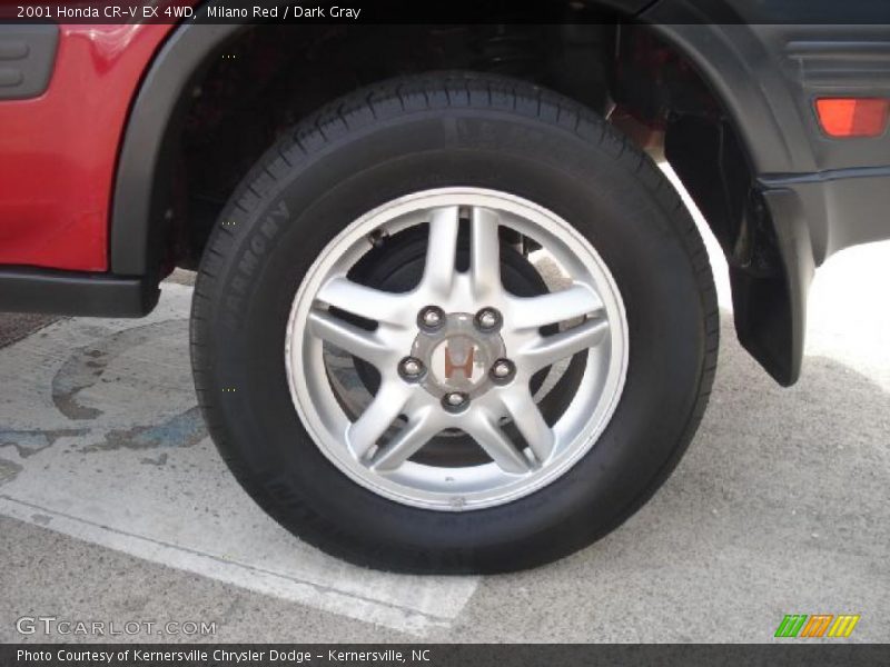 Milano Red / Dark Gray 2001 Honda CR-V EX 4WD