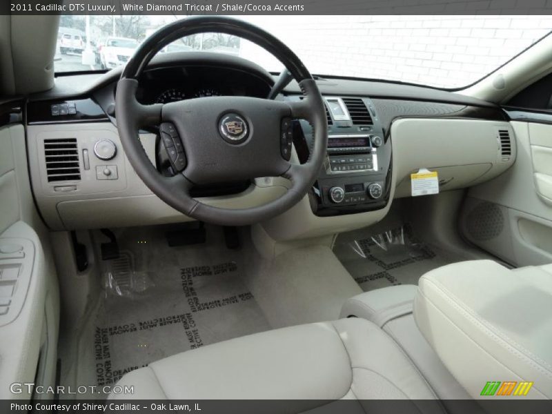 Dashboard of 2011 DTS Luxury