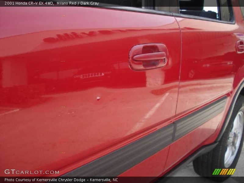 Milano Red / Dark Gray 2001 Honda CR-V EX 4WD
