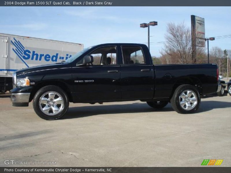 Black / Dark Slate Gray 2004 Dodge Ram 1500 SLT Quad Cab