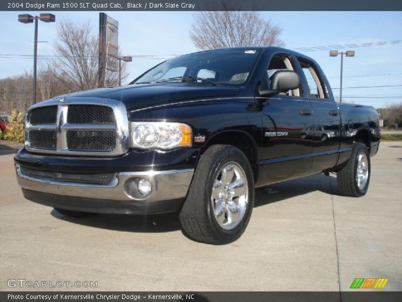 Black / Dark Slate Gray 2004 Dodge Ram 1500 SLT Quad Cab