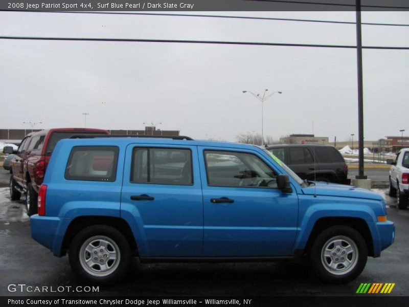 Surf Blue Pearl / Dark Slate Gray 2008 Jeep Patriot Sport 4x4