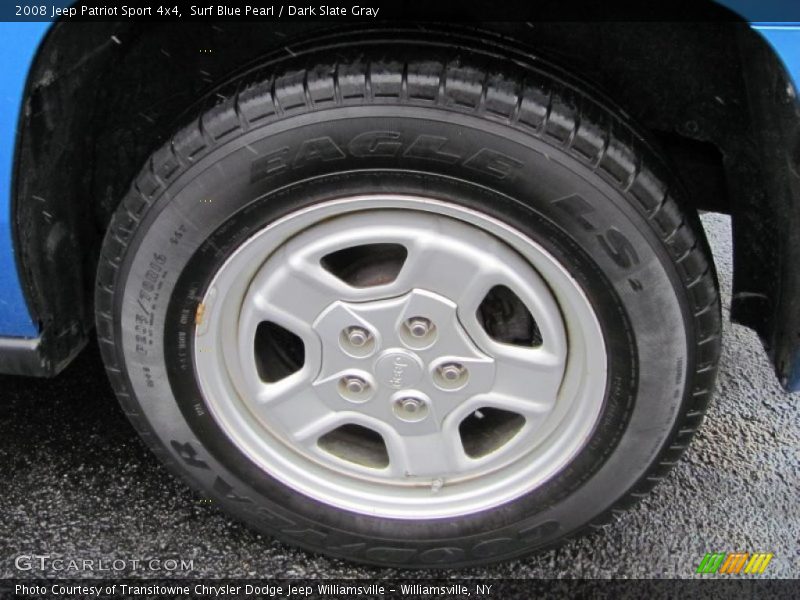 Surf Blue Pearl / Dark Slate Gray 2008 Jeep Patriot Sport 4x4