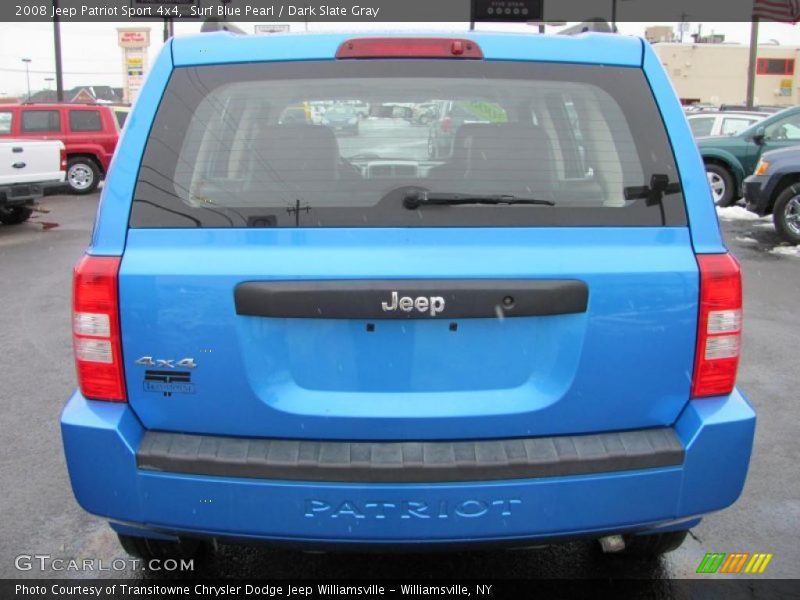 Surf Blue Pearl / Dark Slate Gray 2008 Jeep Patriot Sport 4x4