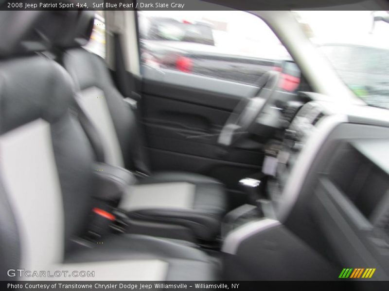 Surf Blue Pearl / Dark Slate Gray 2008 Jeep Patriot Sport 4x4