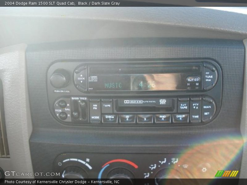 Black / Dark Slate Gray 2004 Dodge Ram 1500 SLT Quad Cab