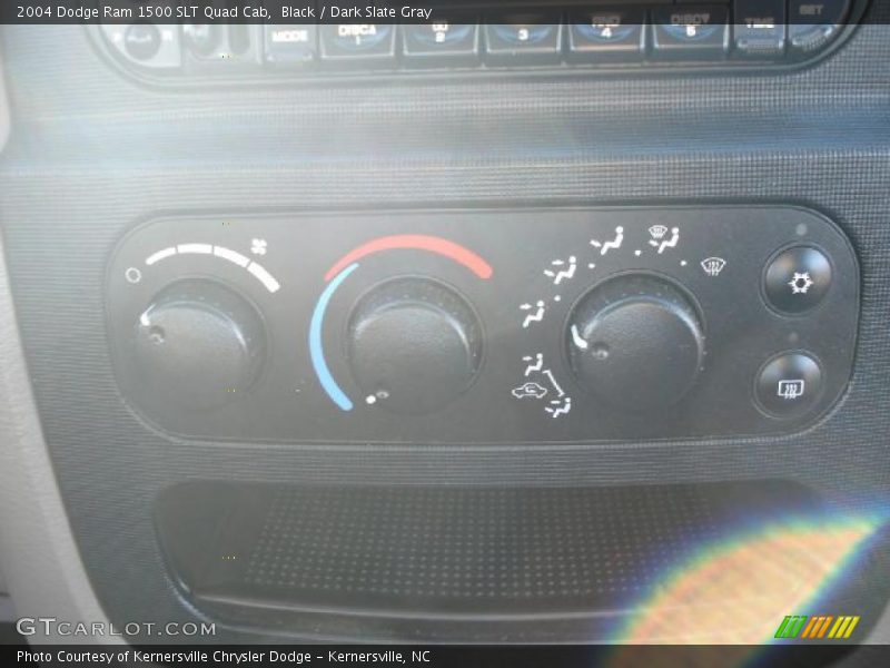 Black / Dark Slate Gray 2004 Dodge Ram 1500 SLT Quad Cab