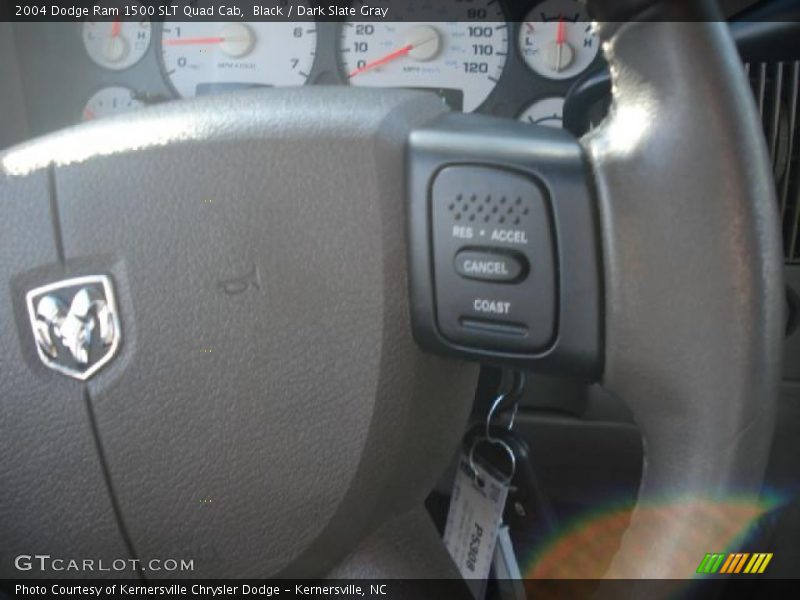 Black / Dark Slate Gray 2004 Dodge Ram 1500 SLT Quad Cab